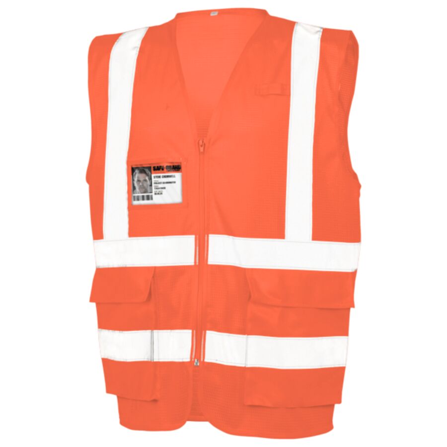 Result Safe-Guard Executive Cool Mesh Safety Vest Thumbnail