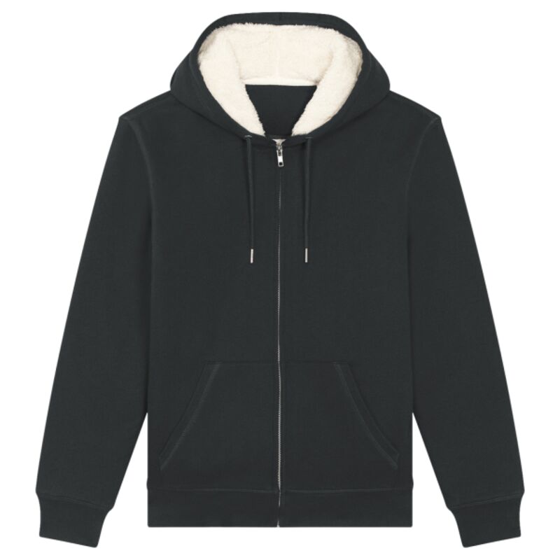 Unisex Hygger sherpa zip-through sweatshirt (STSU956) Thumbnail