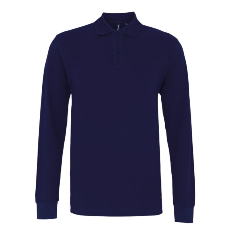 Men's classic fit long sleeved polo Thumbnail