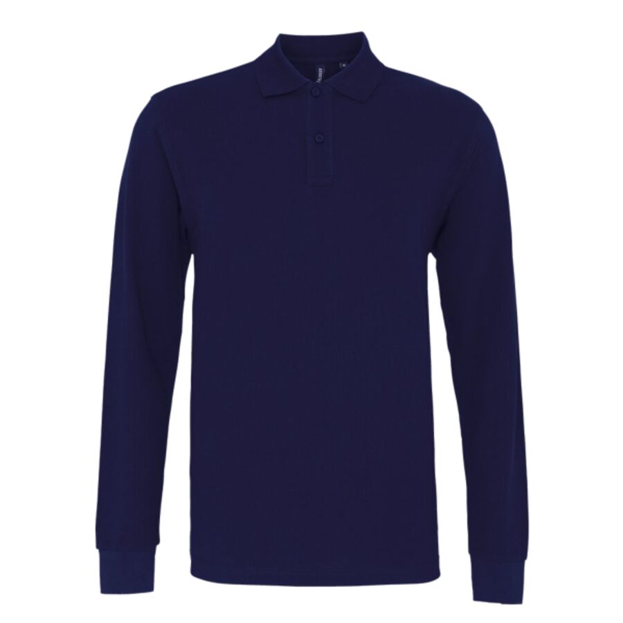 Men's classic fit long sleeved polo Thumbnail
