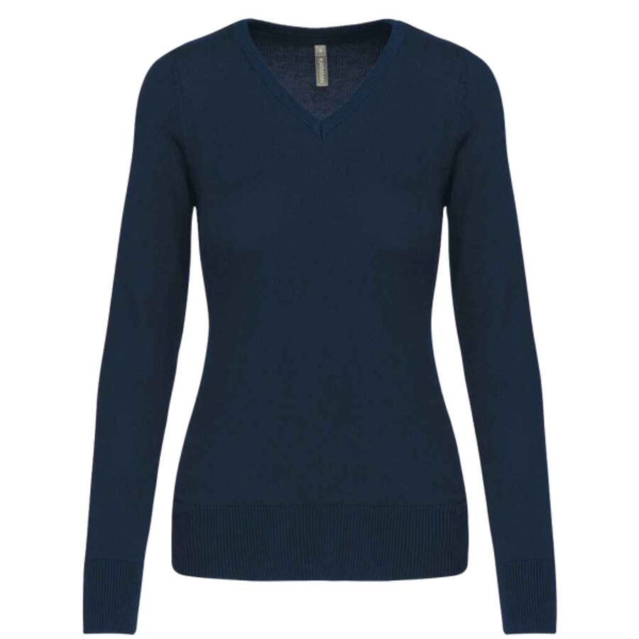 Ladies' V-neck jumper Thumbnail