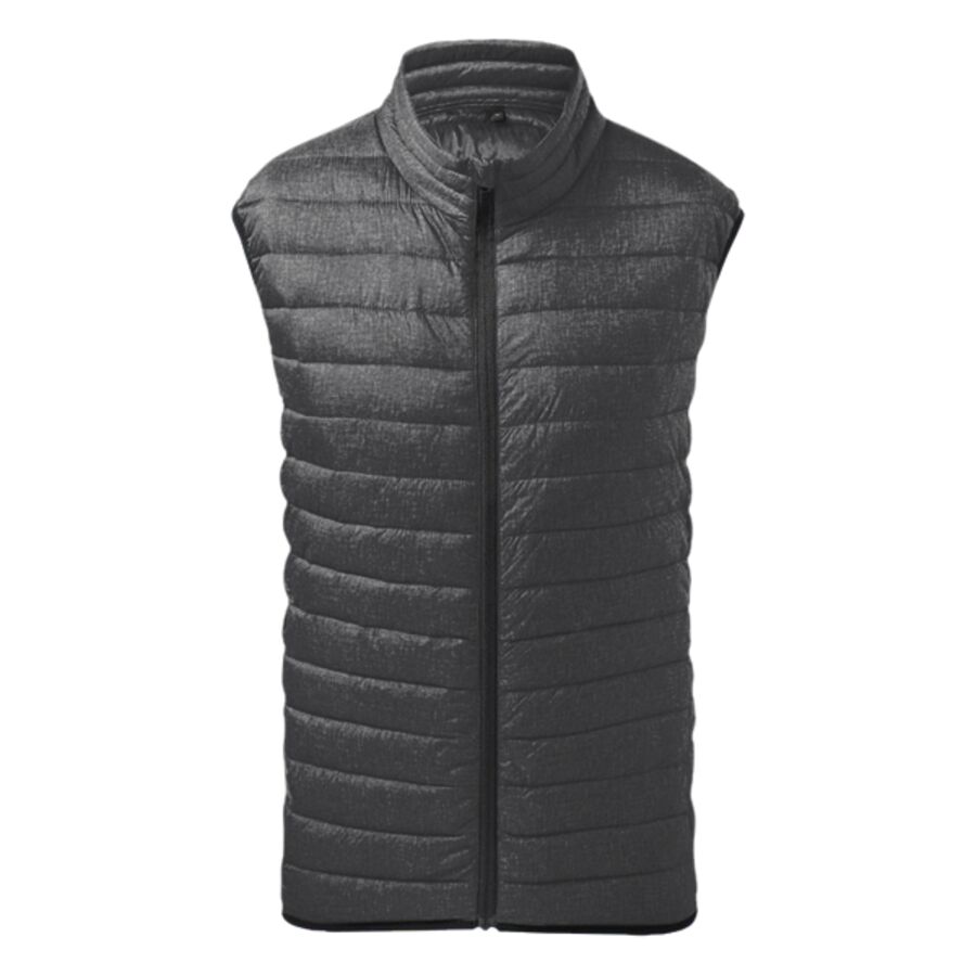 Melange padded gilet Thumbnail