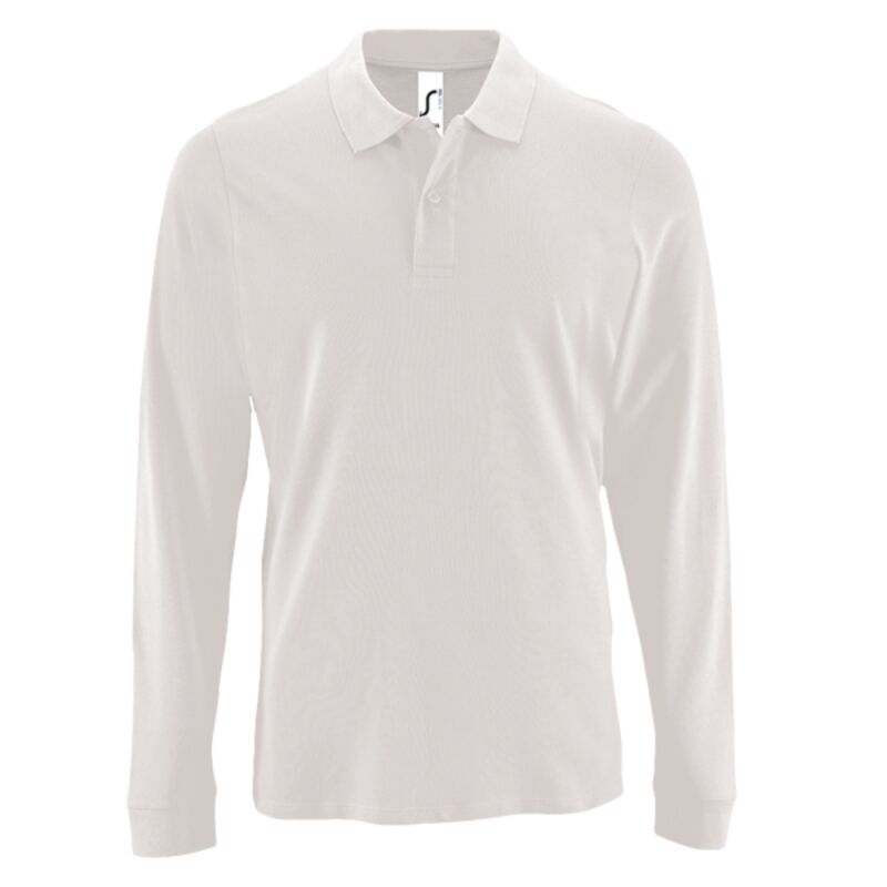 SOL'S Perfect Long Sleeve Piqué Polo Shirt Thumbnail