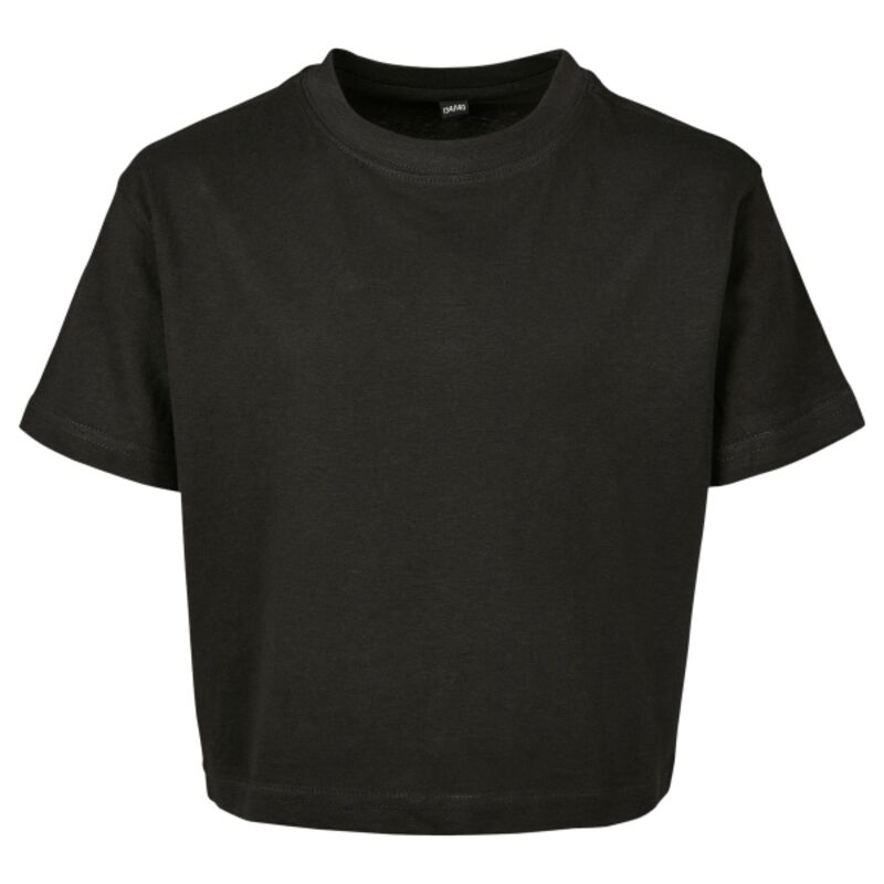 Girls cropped Jersey tee Thumbnail