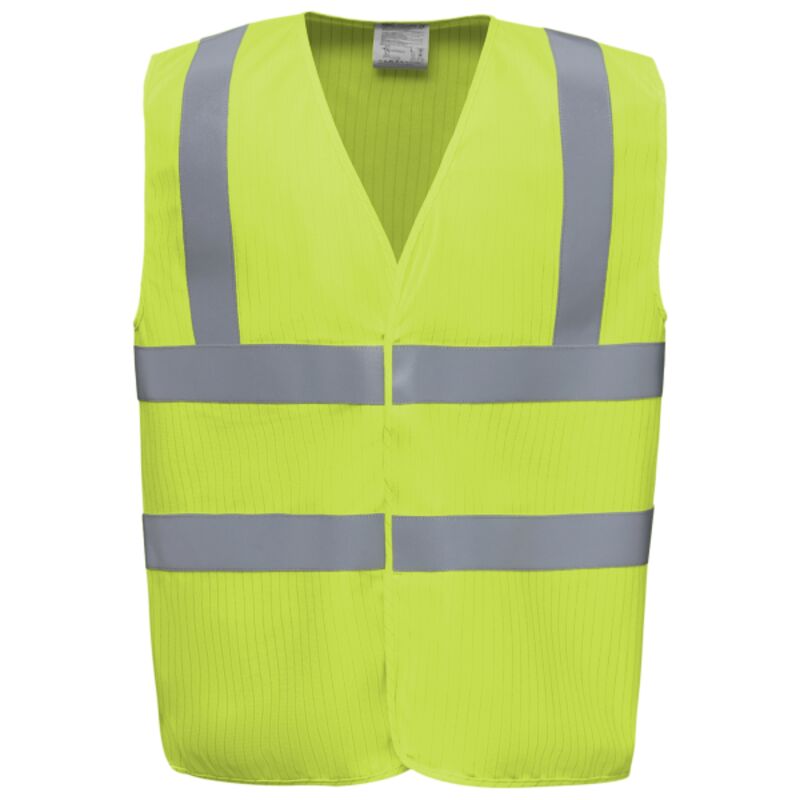 Hi-vis flame-retardant anti-static waistcoat (HVW100ASFR) Thumbnail