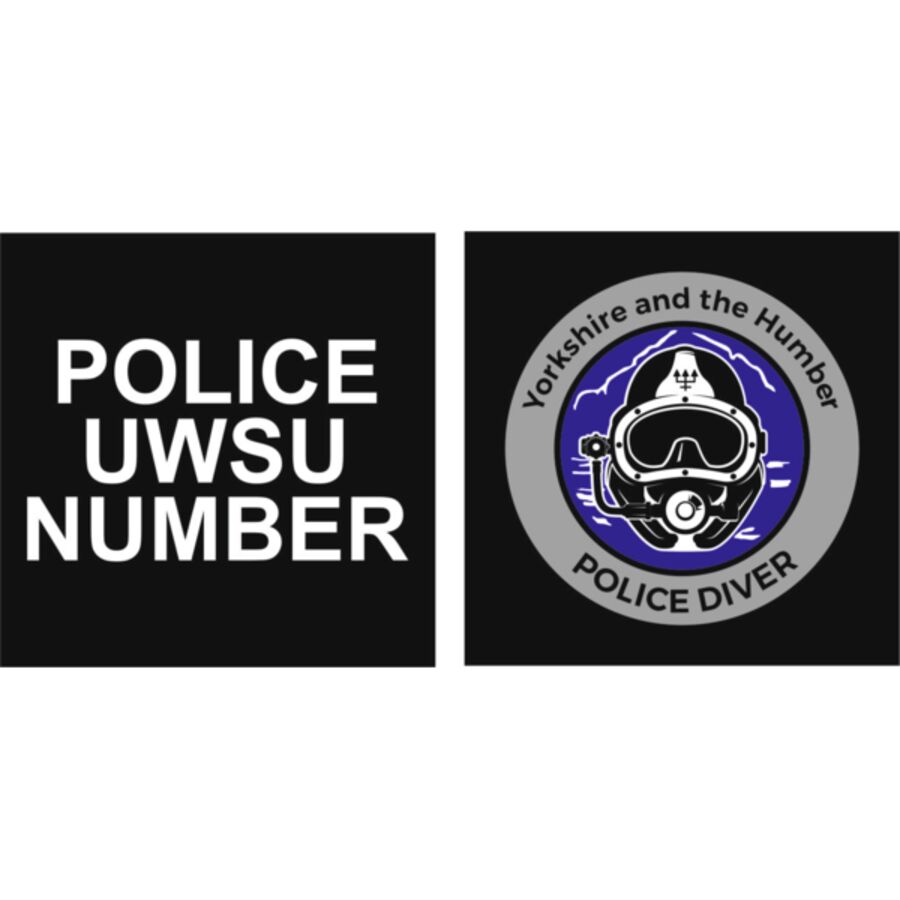 Police Diver Patches Set  Thumbnail