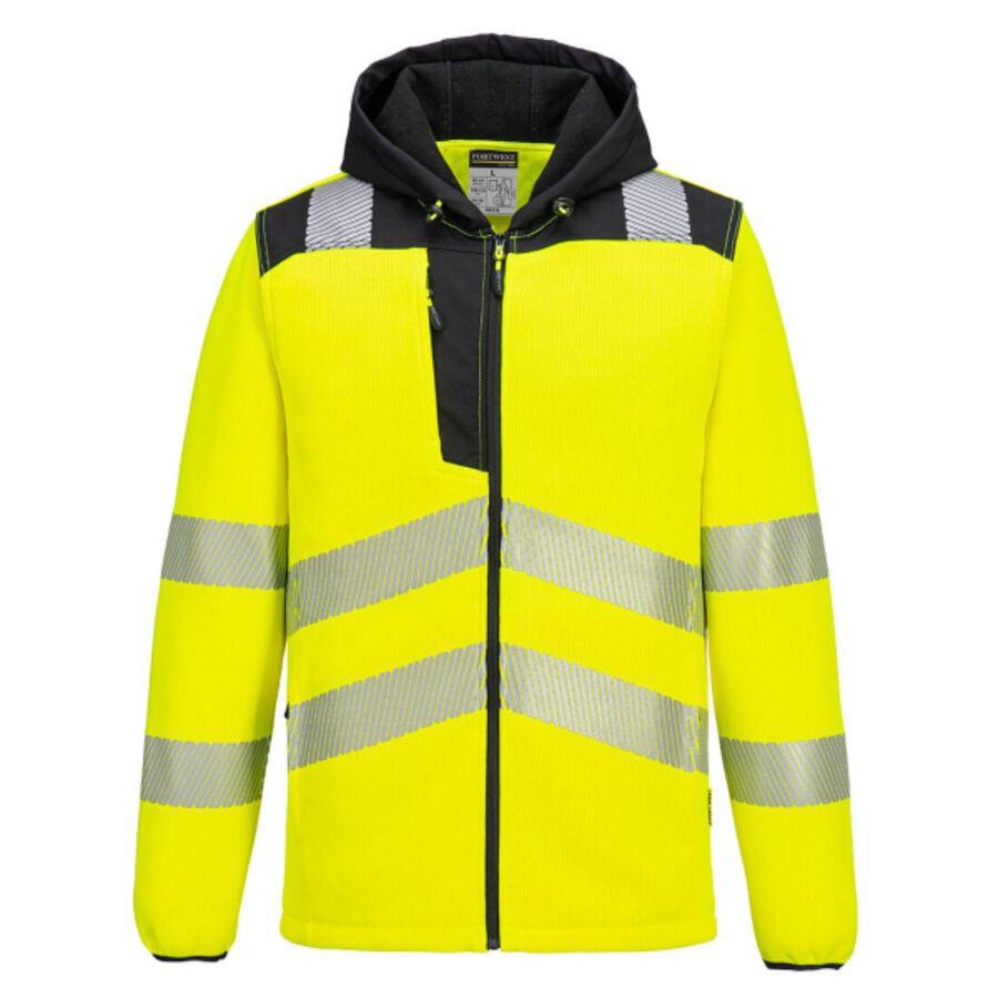 Portwest Hi-Vis Technical Fleece Yellow/Black Thumbnail