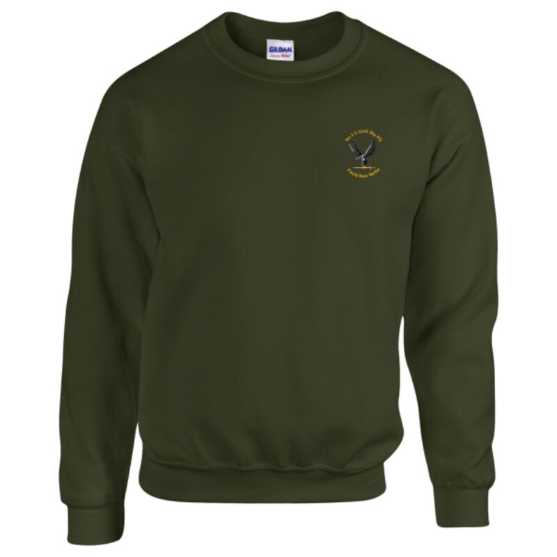 No 2 C-UAS Wg HQ Sweatshirt With Personalised Name Thumbnail