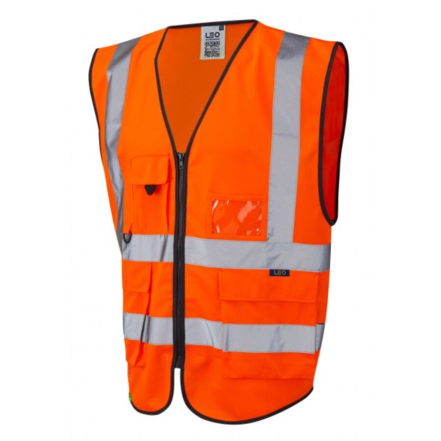 Leo Workwear Lyton Class 2 Superior Waistcoat Thumbnail