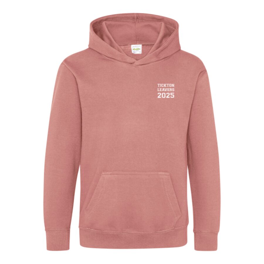 Tickton Leavers Hoodie With Initials Thumbnail