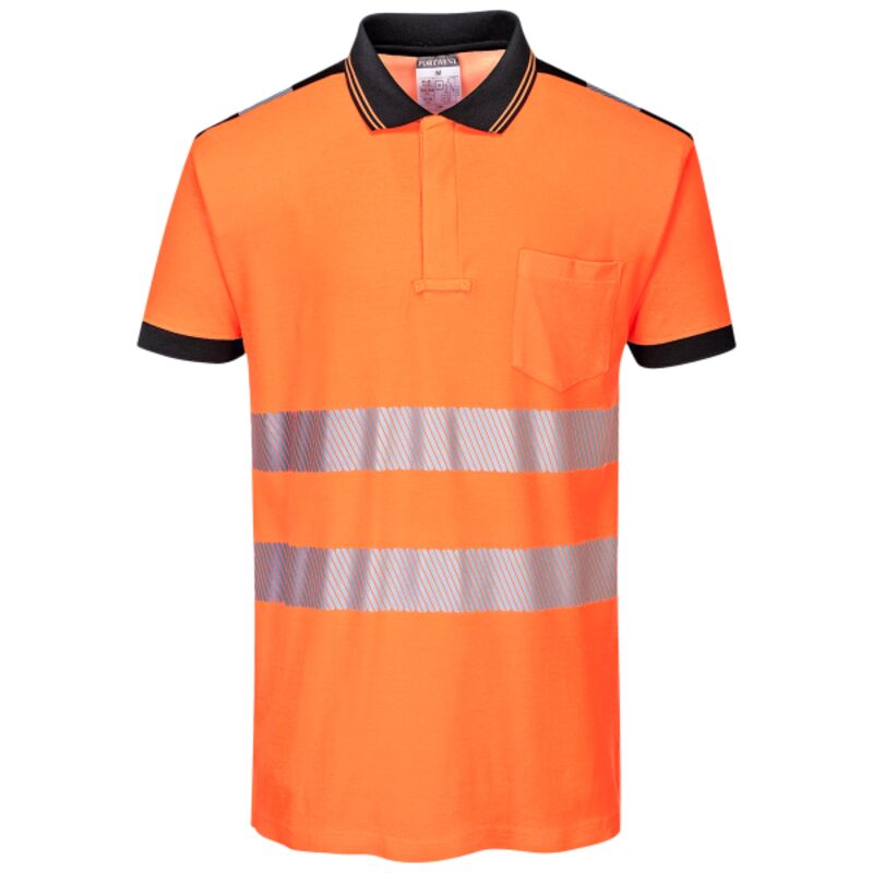 PW3 Hi-vis polo shirt (T180) Thumbnail