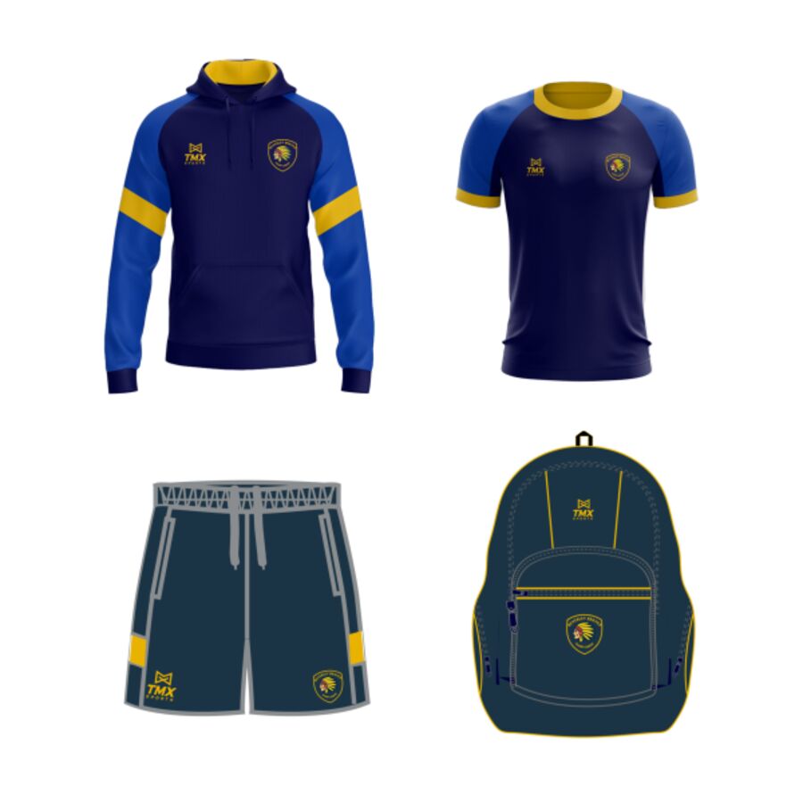 Beverley Braves Hoodie/T-Shirt/Shorts/Rucksack Bundle Junior Thumbnail
