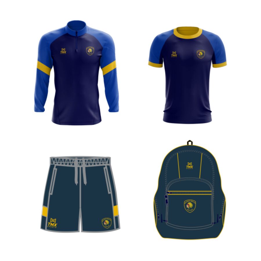 Beverley Braves 1/4 Zip/T-Shirt/Shorts/Rucksack Bundle  Thumbnail